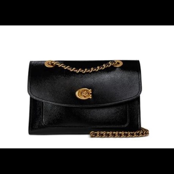 Coach Handbags - COACH PARKER SHOULDER BAG IN PATENT LEATHER